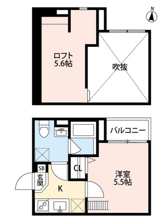 Valenti小阪の物件間取画像